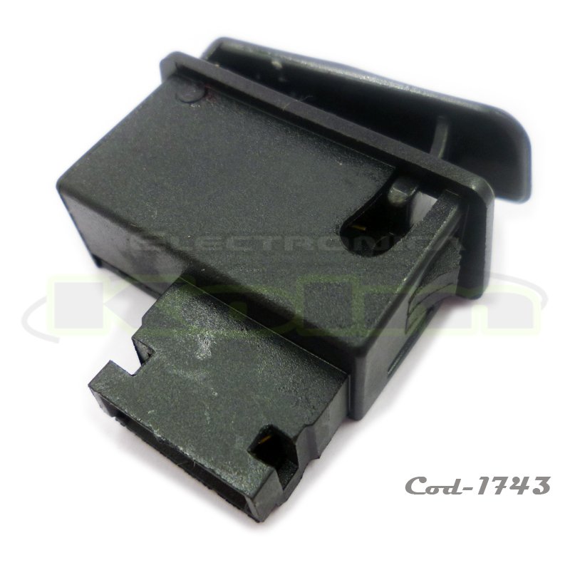 Pulsador corta corriente para moto, color negro - pack de 50 unidades mayorista — imagen 2