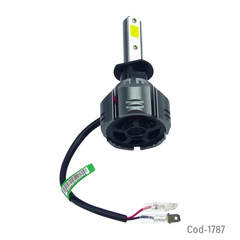Ampolleta kit led h-1 modelo r-11, 12/24v, con ventilador, 12.000 lm. en caja. mayorista — imagen 2