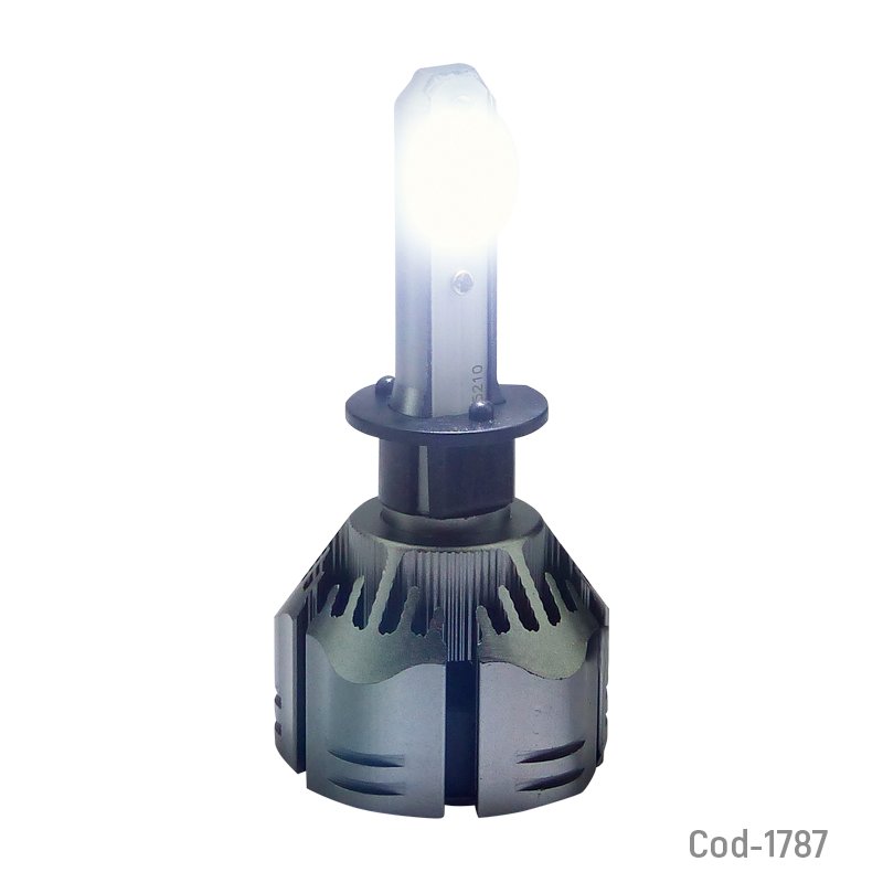 Ampolleta kit led h-1 modelo r-11, 12/24v, con ventilador, 12.000 lm. en caja. mayorista — imagen 3