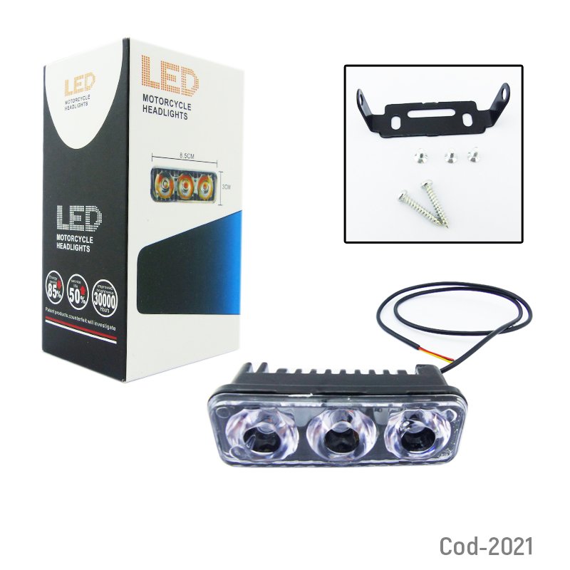 Luz 3 led, luz fija/strobo, marca rtd x 1 pieza, colores, en caja. - pack de 10 unidades mayorista — imagen 4
