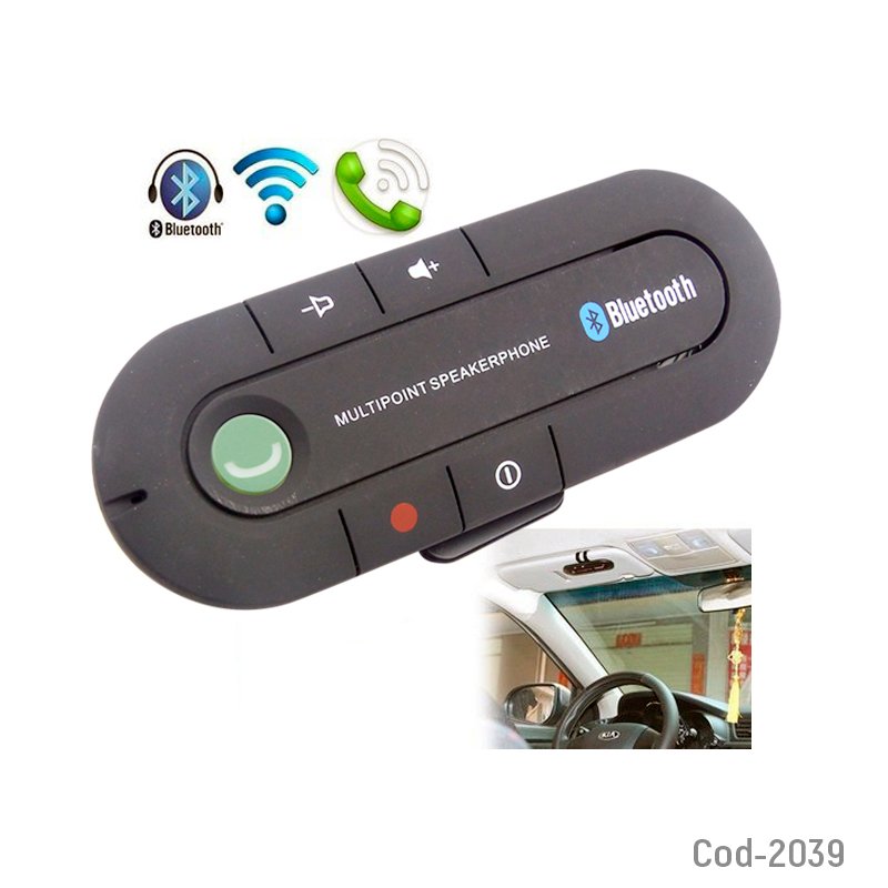 Bluetooth para auto con parlante plug 12v mayorista — imagen 2