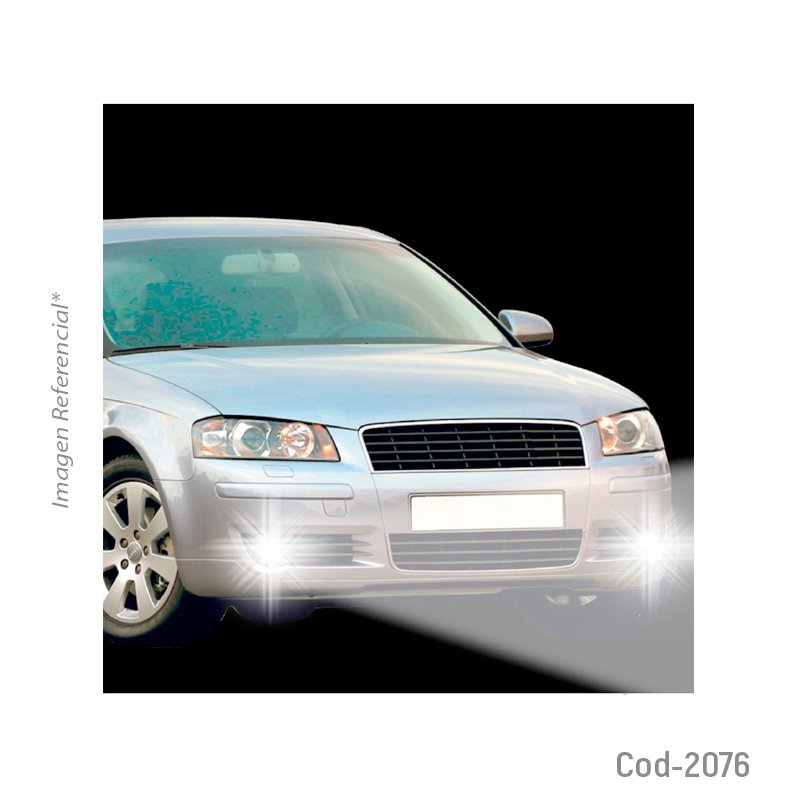 Neblinero led cob redondo 12watt, 12volt - pack de 10 unidades mayorista — imagen 3