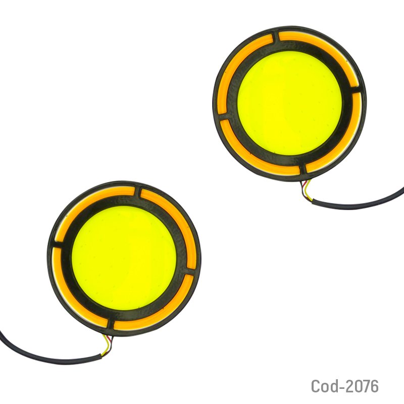 Neblinero led cob redondo 12watt, 12volt - pack de 10 unidades mayorista — imagen 4