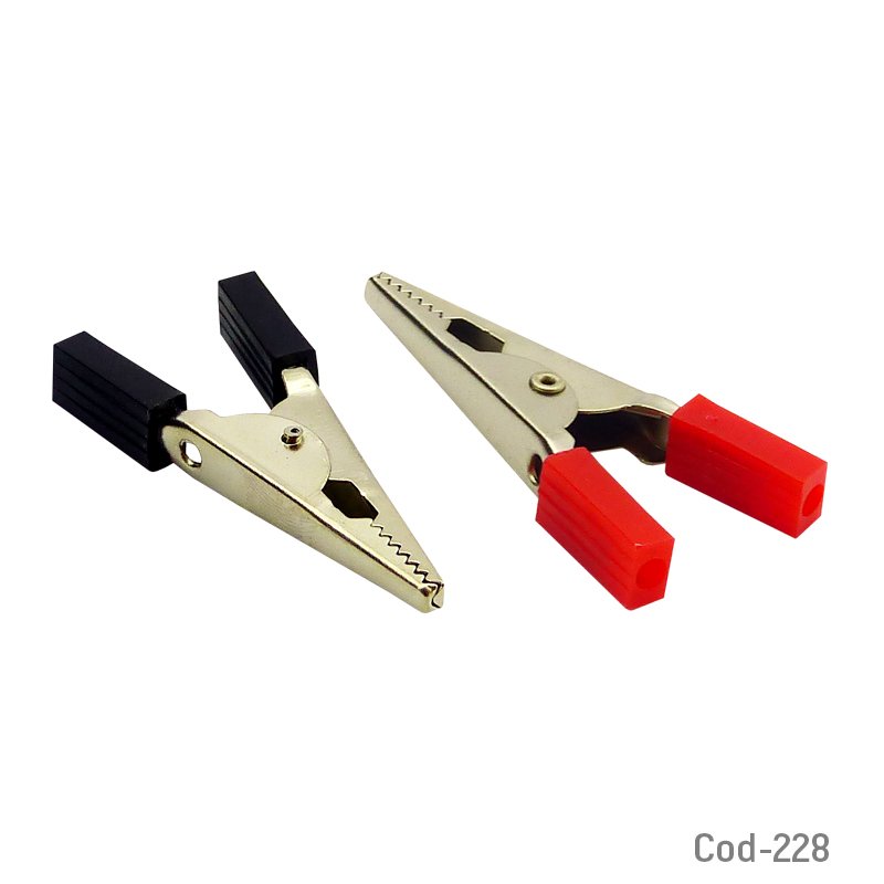 Pinzas chicas para bateria - pack de 100 unidades mayorista — imagen 2