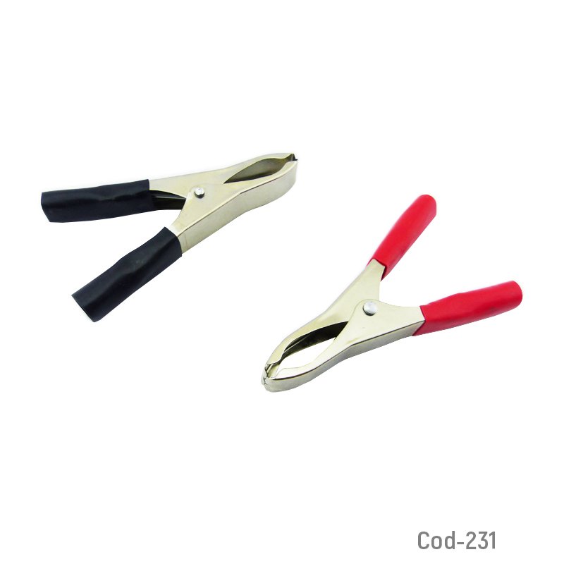 Pinza Para Bateria, Grande De 10 Centimetros, Suelto. 10cm x 1,5cm por mayor en Chile
