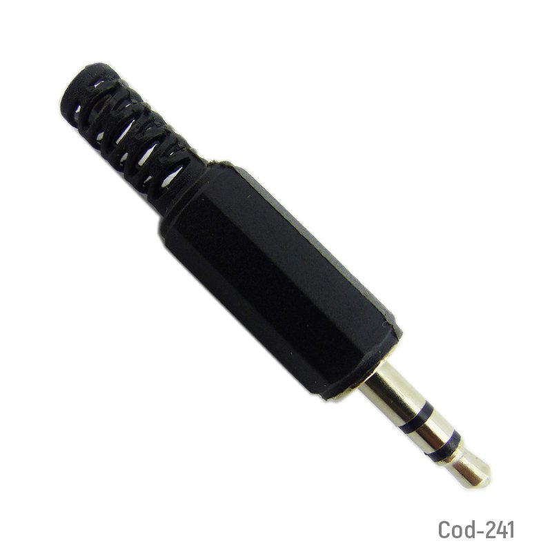 Plug de 3.5mm estereo, plastico. mayorista — imagen 2