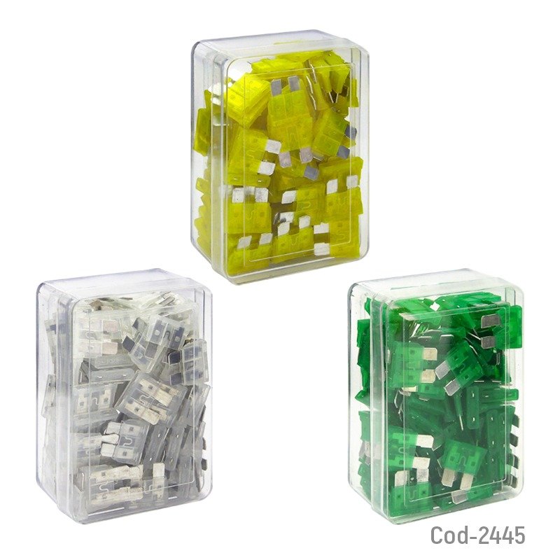 Set x100 fusibles 10-15-20-25-30a - pack de 10 unidades mayorista — imagen 3