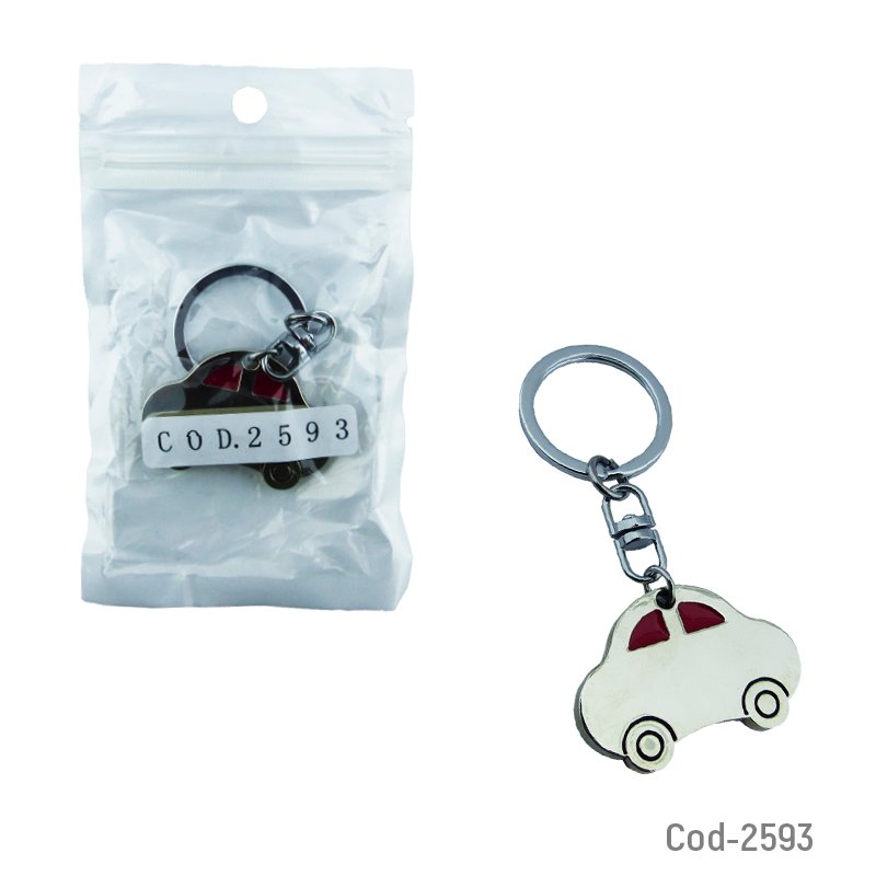 Llavero mini de auto varios diseños de metal en bolsa. - pack de 10 unidades mayorista — imagen 3