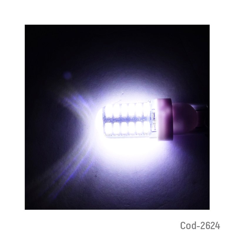 Luz blanca led x 24, 12 v, tipo cola de pez, marca dezzer. set x 2. - pack de 20 unidades mayorista — imagen 2