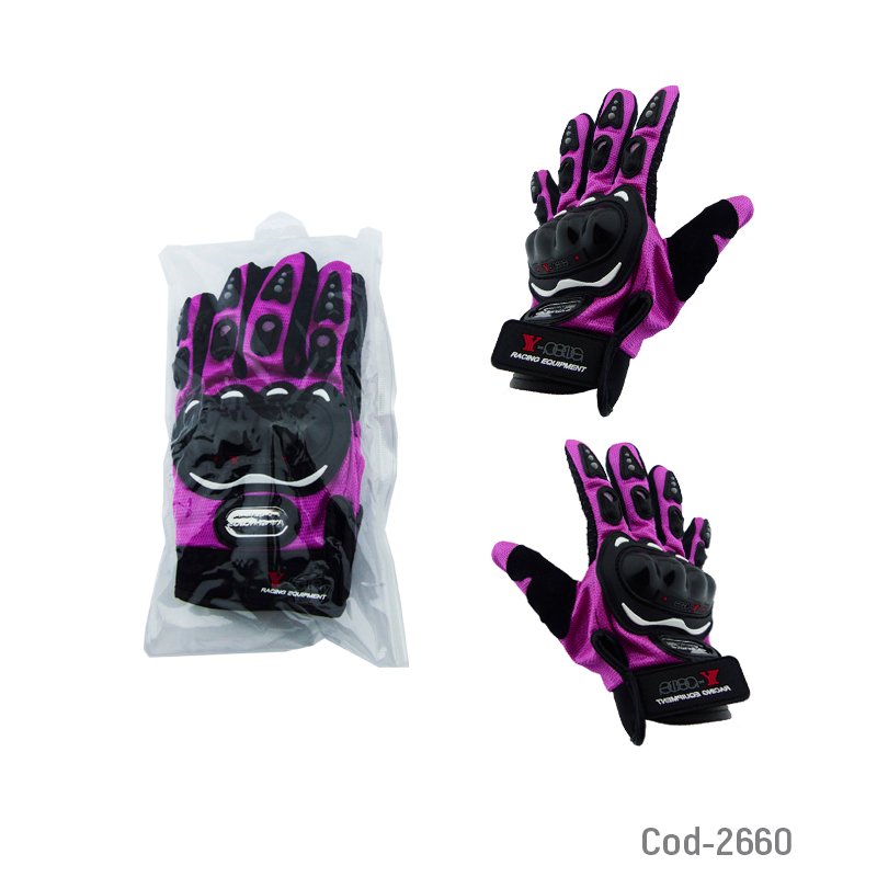 Guantes de moto para mujer con proteccion, marca y-peog. mayorista — imagen 3
