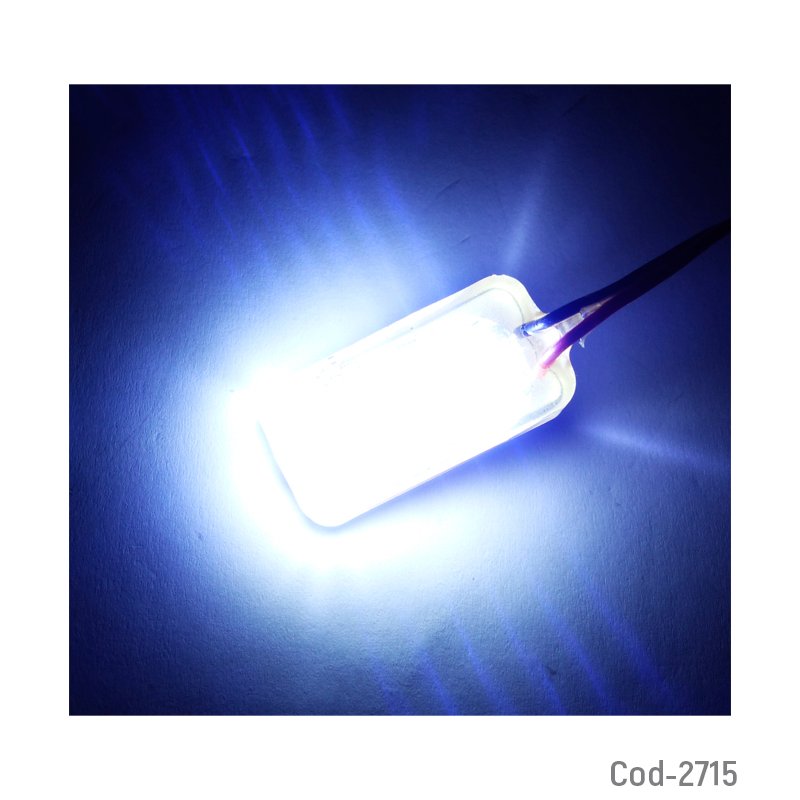 Luz estrobo de 6 led blanca marca hjg para moto. - pack de 10 unidades mayorista — imagen 2