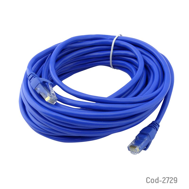 Cable de red de 10 metros categoria 6e, en bolsa. - pack de 10 unidades mayorista — imagen 2
