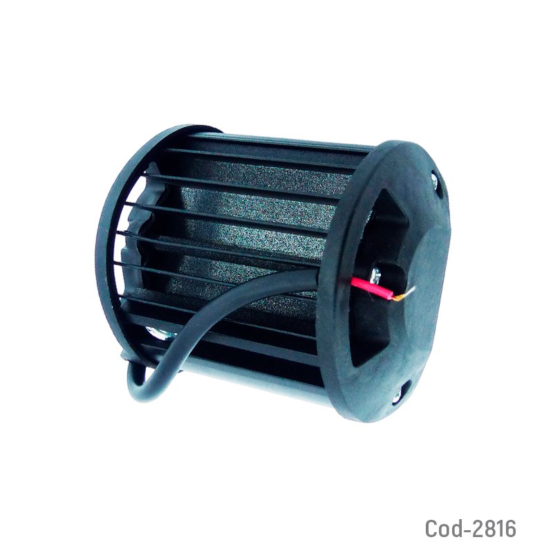Neblinero led de 12 led de mica blanca, 36 watt. compatible con 12 o 24 volt. mayorista — imagen 2