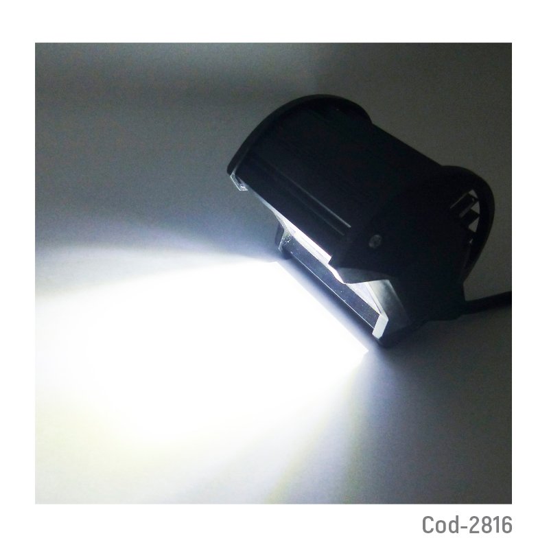 Neblinero led de 12 led de mica blanca, 36 watt. compatible con 12 o 24 volt. mayorista — imagen 3