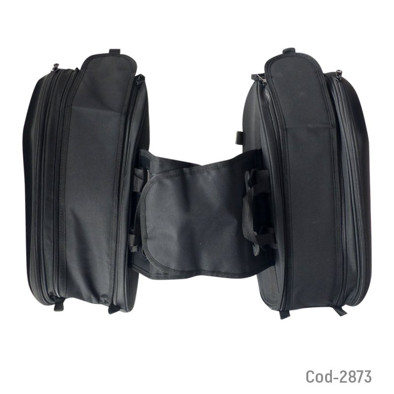 Alforjas rigidas para moto, taichi carbon, grande. set x2. mayorista — imagen 4