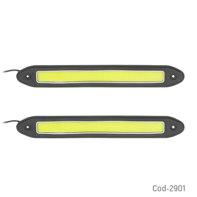X2 neblineros cob led 40watt flexibles, luz blanca waterproof mayorista — imagen 3