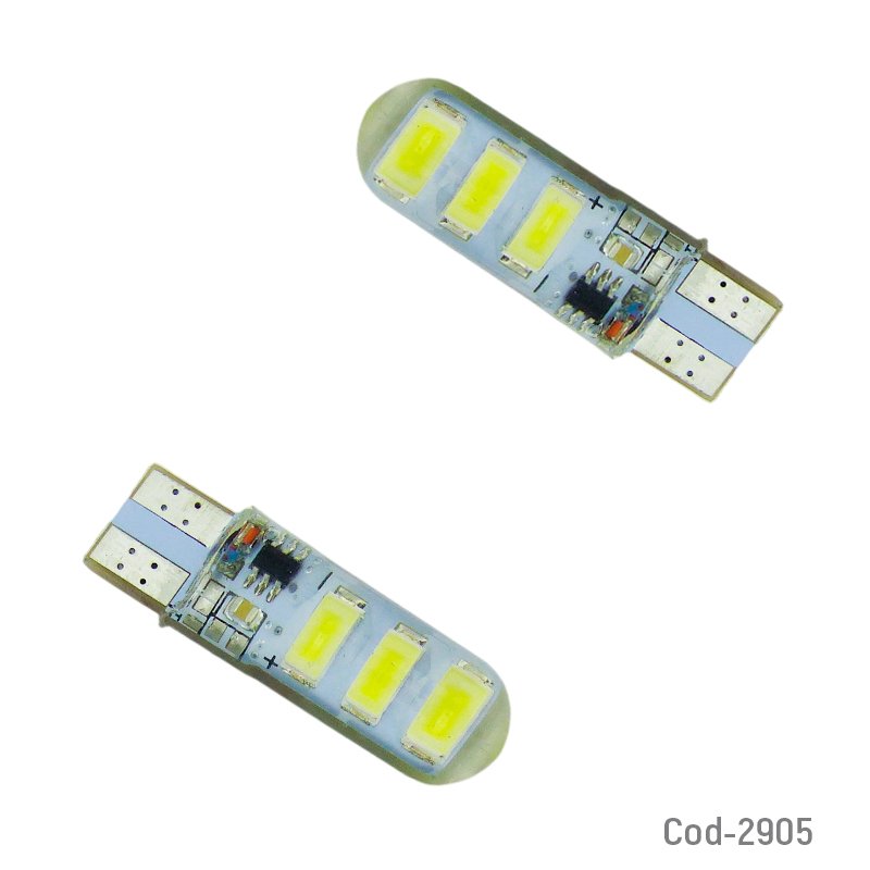 Led de 6 puntas color blanco cola de pez y led 5630 marca dezzer. mayorista — imagen 2