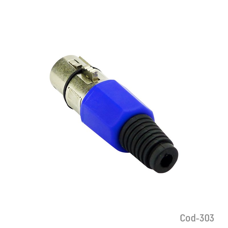Conector canon hembra - pack de 20 unidades mayorista — imagen 2