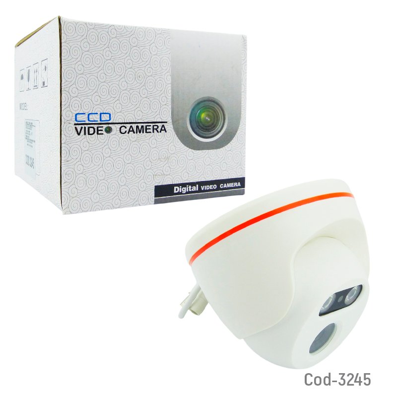 Camara De Vigilancia Domo Ultra De 2 LED Modelo 1602. 10 cm x 11.5 cm por mayor en Chile