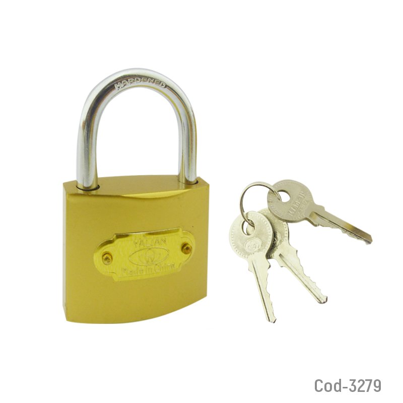 Candado 32mm, marca ya-lian. en caja - pack de 20 unidades mayorista — imagen 3