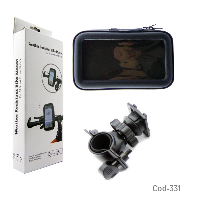 Porta smartphone touch para moto/bicicleta de hasta 5.5”. en caja - pack de 10 unidades mayorista — imagen 3