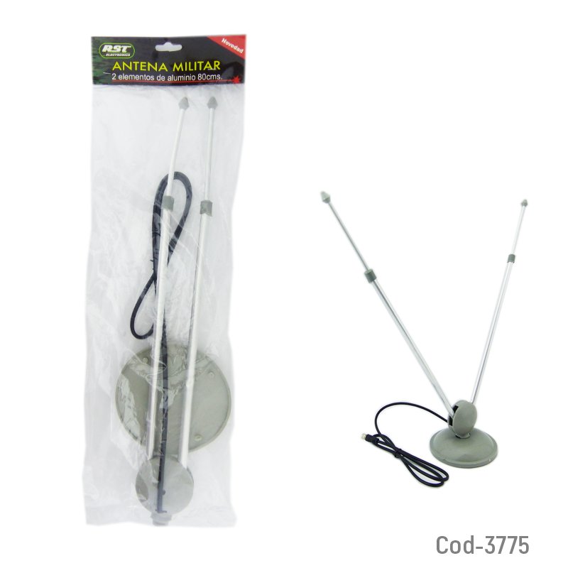 Antena coaxial con base de aluminio, tipo militar. producto en bolsa - pack de 20 unidades mayorista — imagen 2
