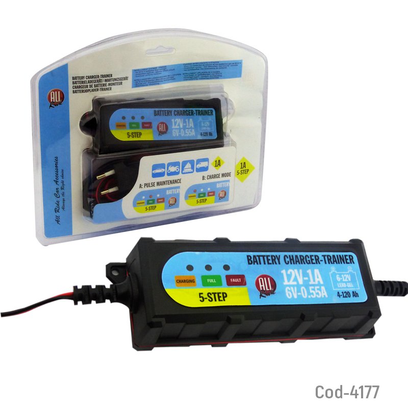 Cargador y mantenedor de bateria inteligente para auto mayorista — imagen 2