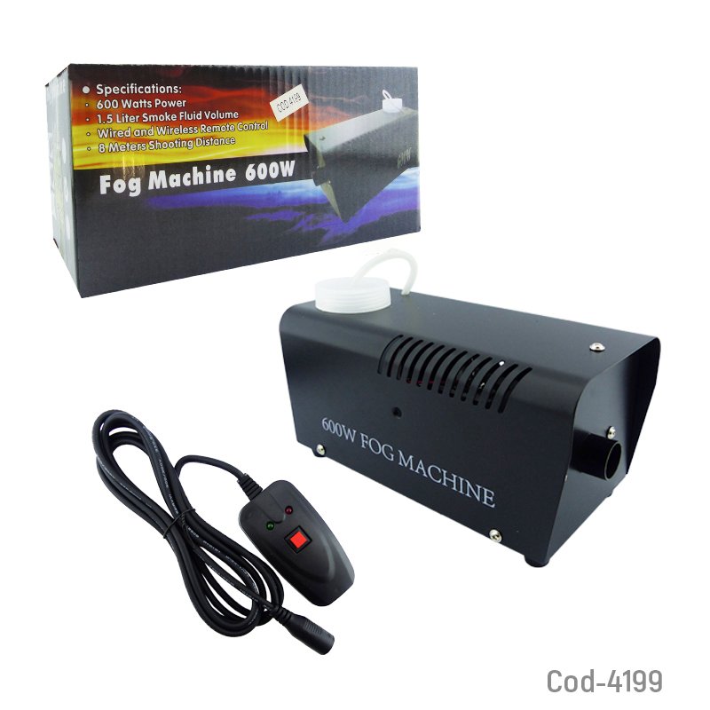 Maquina de humo de 600 watt con pulsador mayorista — imagen 4