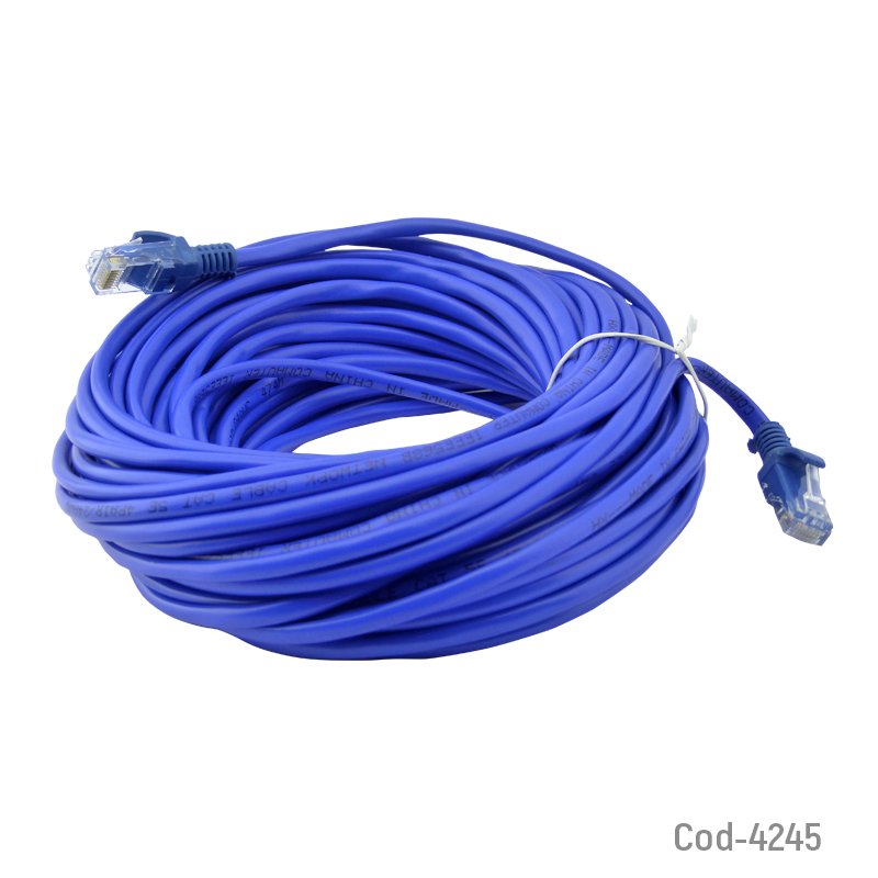 Cable de red de 20 metros, categoria 5e. en bolsa. - pack de 10 unidades mayorista — imagen 2