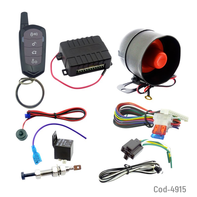 Alarma auto con aplicacion para smartphone, codigo variable, ios/android. mayorista — imagen 2
