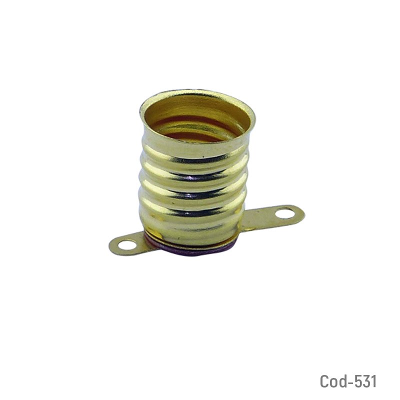 Porta lampara linterna e-10 metalico - pack de 100 unidades mayorista — imagen 2