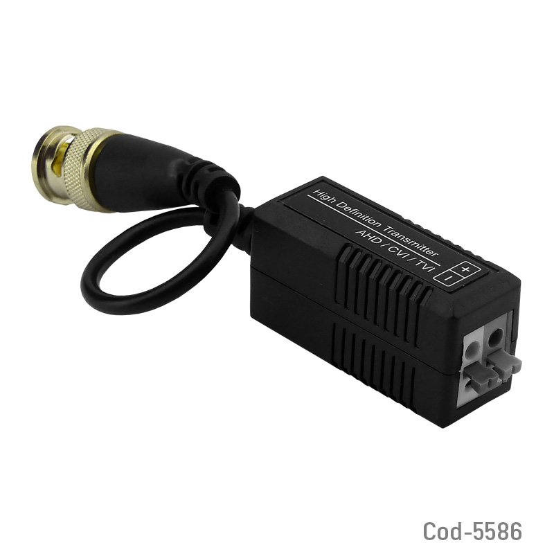 Balun bnc video hd, set x 2 unidades, en blister. - pack de 10 unidades mayorista — imagen 2