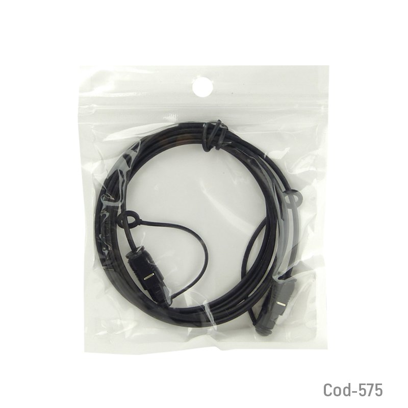 Cable fibra optica de audio 1,5 metros de largo, 2mm grosor - pack de 10 unidades mayorista — imagen 3