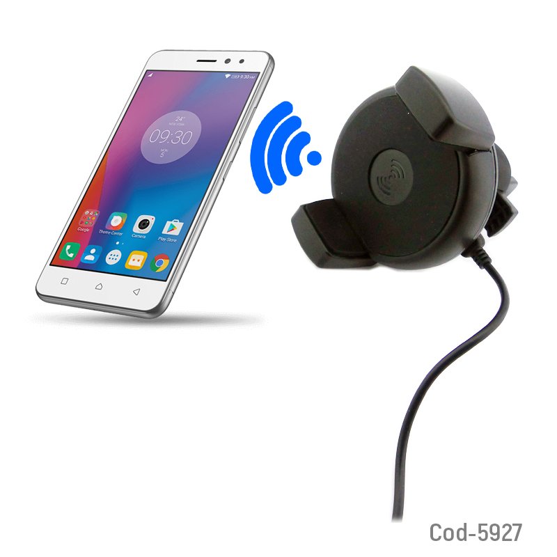 Porta smartphone y cargador inalambrico mayorista — imagen 2