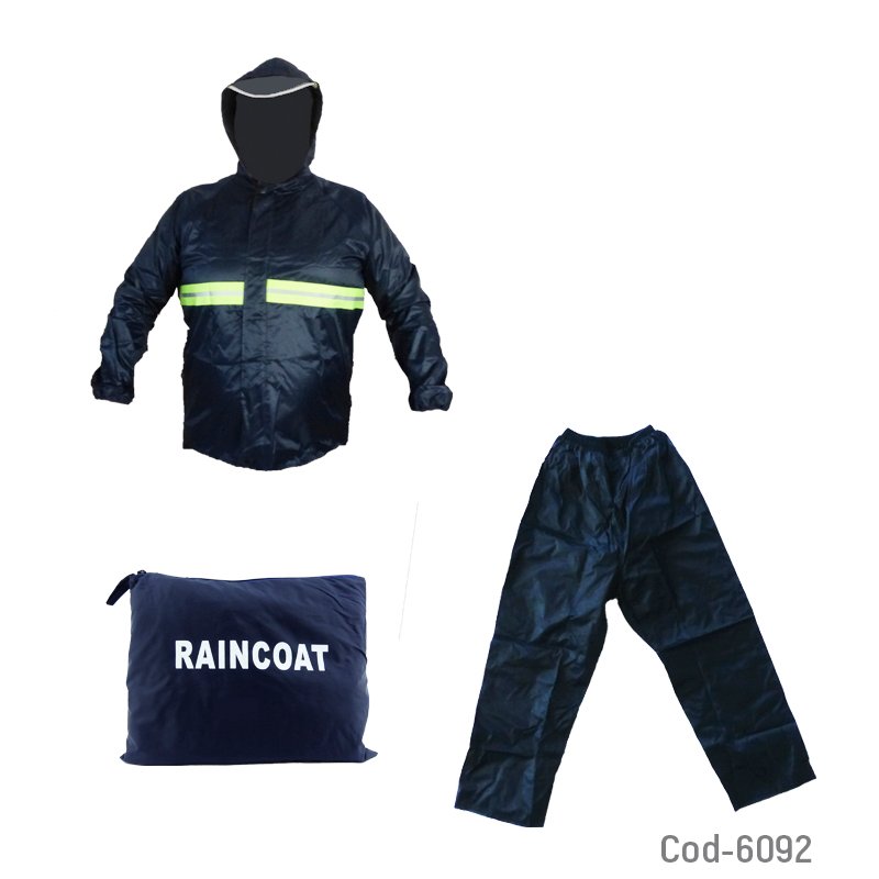 Traje de lluvia marca raincoat con reflectante. mayorista — imagen 3