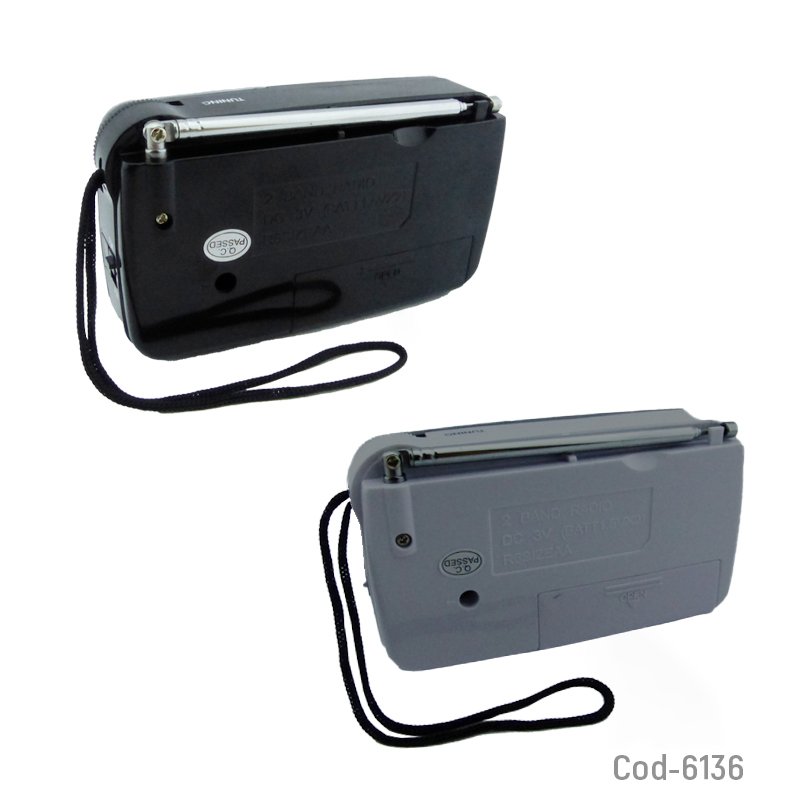 Radio am/fm kaldeo, modelo k-258b, en caja. mayorista — imagen 3