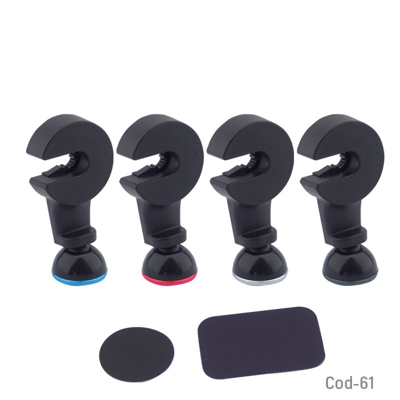 Porta smartphone para cabecera de auto con iman 360°, 4 colores - pack de 10 unidades mayorista — imagen 3