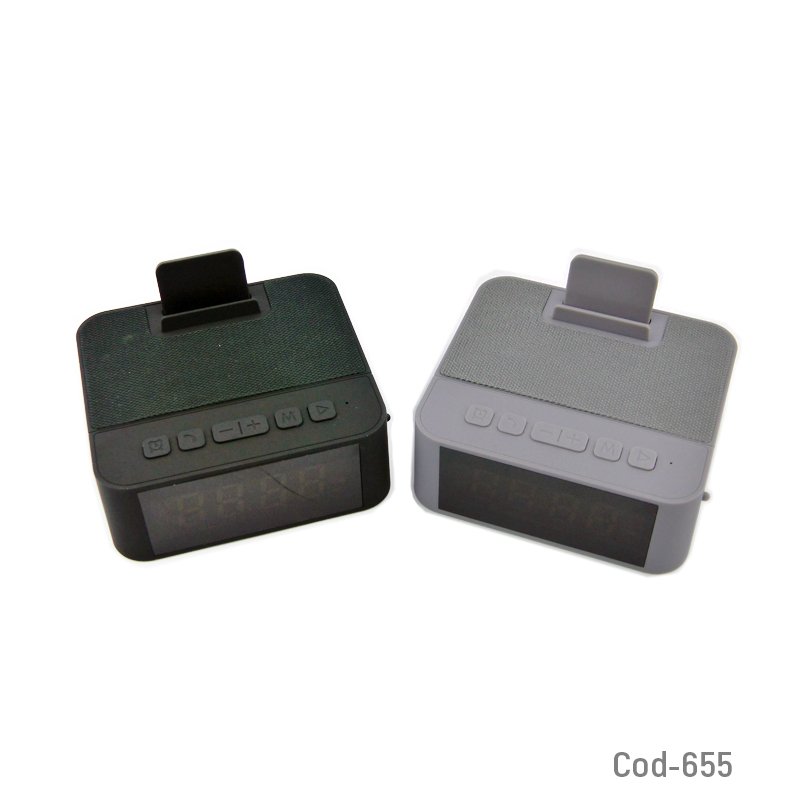 Radio despertador bluetooth mod.x31, fm, usb, tf, aux. mayorista — imagen 2