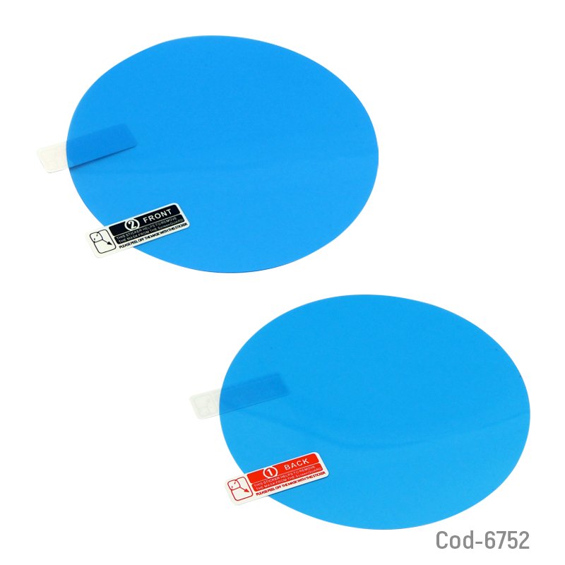 Lamina para espejo retrovisor auto, anti agua/empañante 9mm - pack de 20 unidades mayorista — imagen 3
