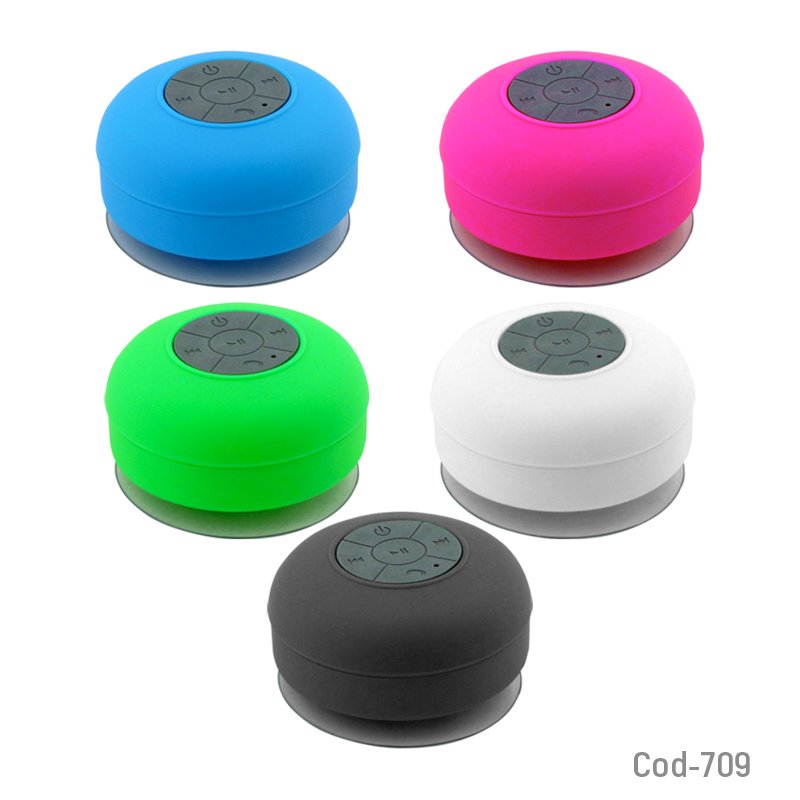 Parlante bluetooth recargable waterproof. ideal ducha. mayorista — imagen 3