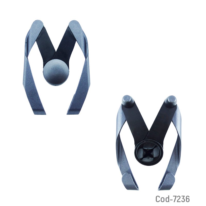 Porta smartphone regulable modelo m para rejilla aire de auto. - pack de 20 unidades mayorista — imagen 2