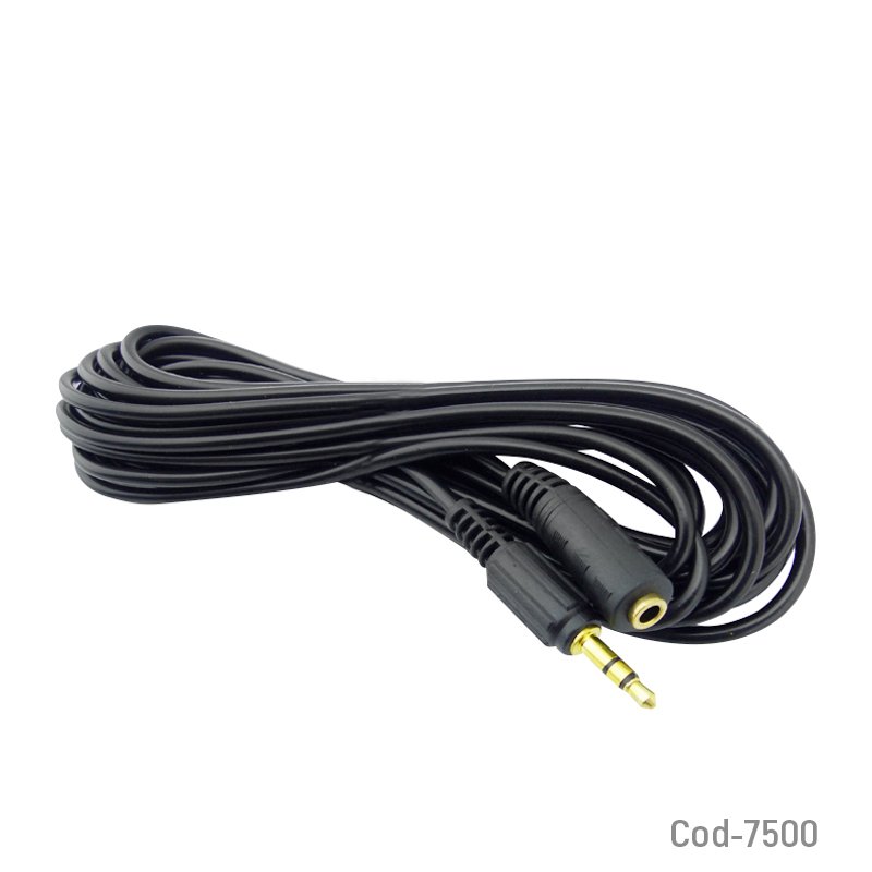 Cable extension, 5 metros, para audifonos - pack de 20 unidades mayorista — imagen 2