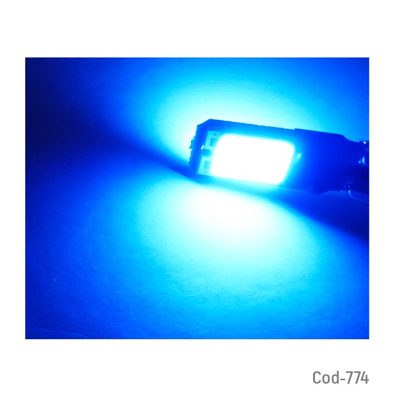 Led cob cola de pescado de 5 watt color celeste con eliminador de error marca dezzer. mayorista — imagen 3