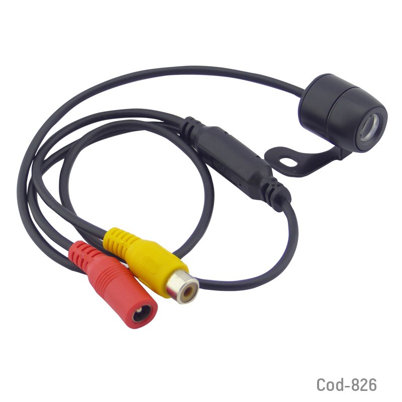 Camara mini retrovisor para auto sobrepuesta redonda - pack de 10 unidades mayorista — imagen 2