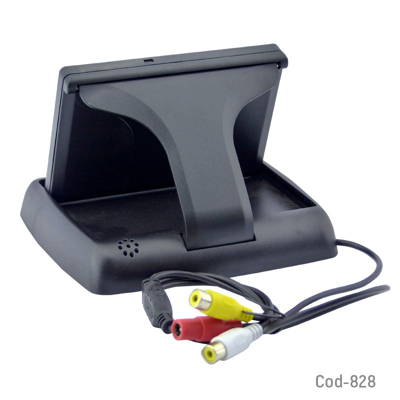 Pantalla retrovisor 4.3", rebatible para auto mayorista — imagen 2