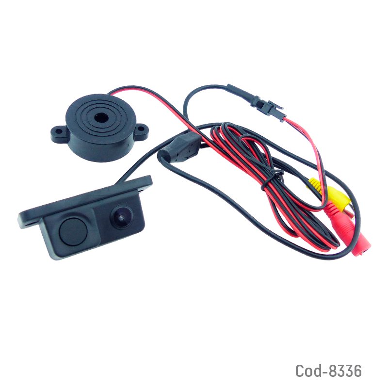 Camara para retrovisor con sensor parking con sonido 2 en 1. mayorista — imagen 2