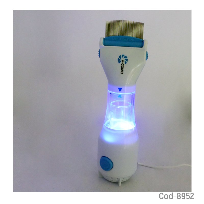 Aspiradora mini para pediculosis, v-comb, con transformador mayorista — imagen 2