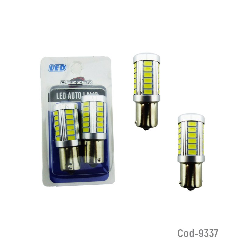 Ampolleta 33 LED Con Canbus De 1 Contacto, Blanca Y Ambar. Set X 2. 4.8cm x 2cm x 2cm por mayor en Chile
