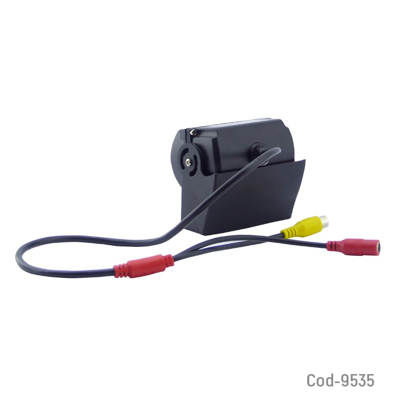 Camara de retroceso 24 volt, sobrepuesta, con 15 metros de cable mayorista — imagen 2