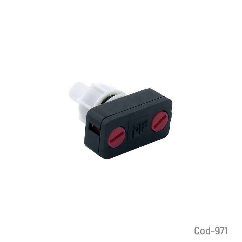 Pulsador escolar chico, de plastico - pack de 50 unidades mayorista — imagen 2